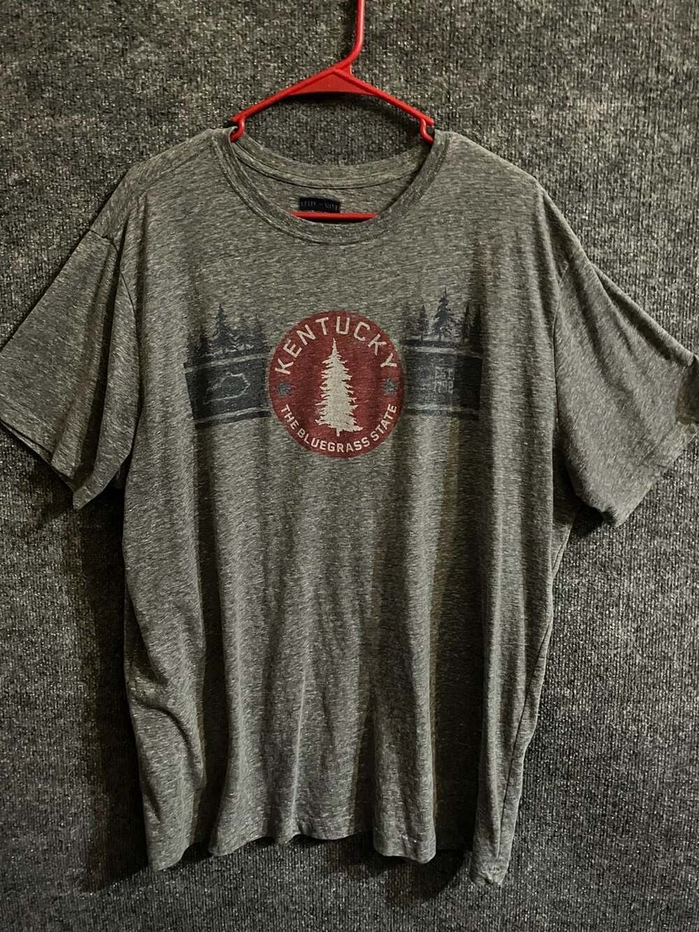 State of Mine Kentucky The Bluegrass State T-Shirt 2X-Large 007-30